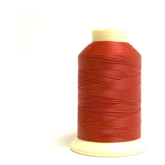 Carrete Hilo Poliester Abrigo Servidumbre Thread-4 Oz Rojo 