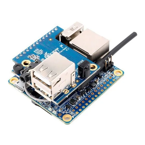 Orange Pi Zero Lts H2 256mb Ram + Placa De Expansão
