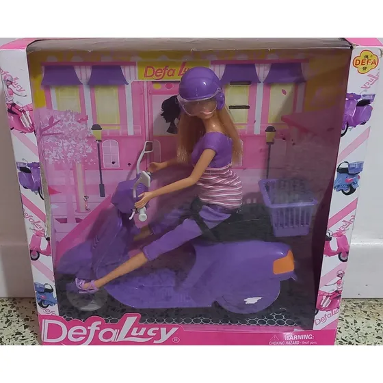 Moto Scooter Para Barbie