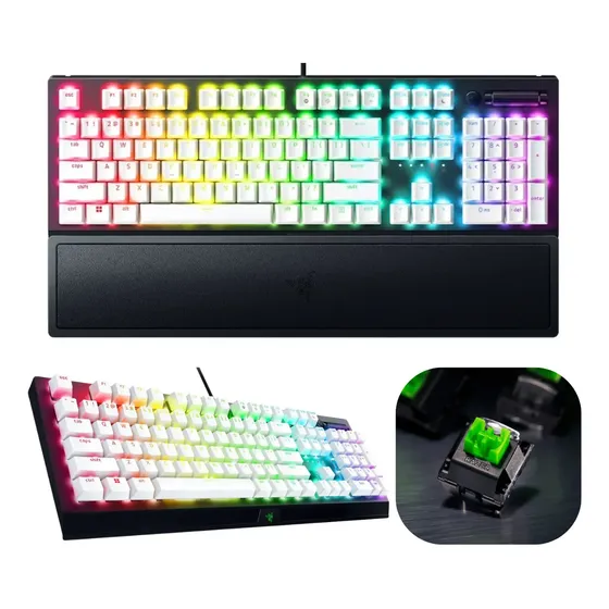Teclado Gamer Razer Blackwidow V3 Rgb Chroma Us Ed Especial