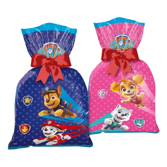 Sacola Surpresa Patrulha Canina 14cm X 27cm - C/16 Unidades Cor Decorado