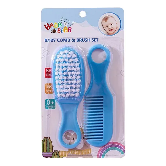 Set De Peine Cepillo Higiene Cuidado Bebes Niños