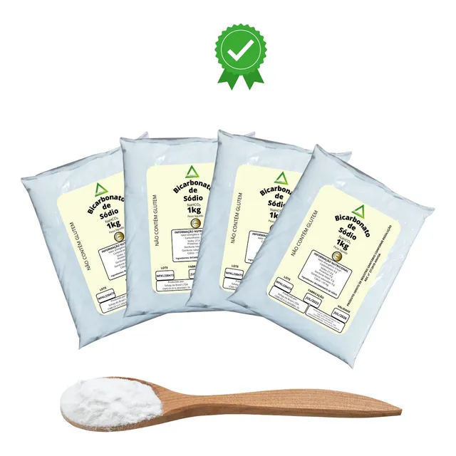 Bicarbonato De Sódio 4kg Extra Fino 100% Puro