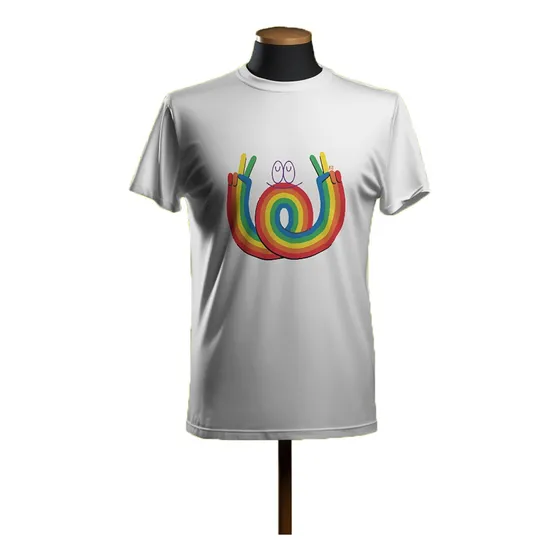 Remera Holgada Victoria Pride Rainbow Alta Remera