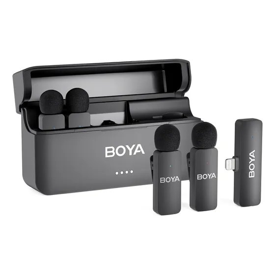 Micrófono Lavalier Inalámbrico Profesional Boya Para iPhone
