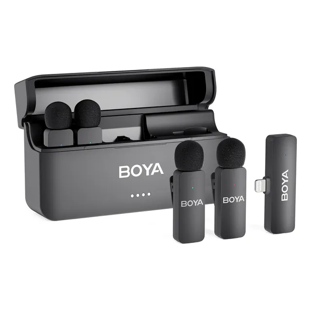 Micrófono Lavalier Inalámbrico Profesional Boya Para iPhone