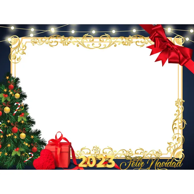 Marcos Para Fotos Navidad En Png Y Powerpoint