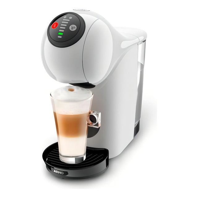 Cafeteira Nescafé Dolce Gusto Genio S Basic Dgs1 Branca Cor Branco 110v Cafeteira Nescafé Dolce Gusto Genio S Basic Dgs1 Branca Cor Branco 110v