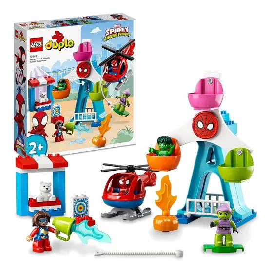 Lego Duplo 10963 Spiderman Feria De Aventura Spidey
