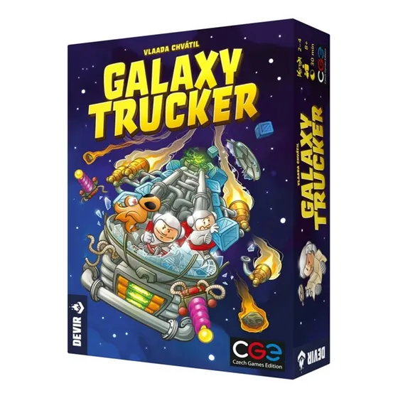 Galaxy Trucker - Juego De Mesa - Edit. Devir - Original