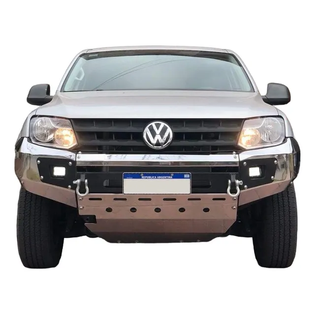 Bumper Paragolpe Reforzado Cromado- Amrok Rang S10 Hilx Fron