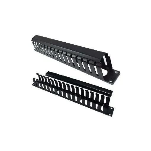 Organizador De Cable Para Rack Horizontal Metalico 1u , Pdu
