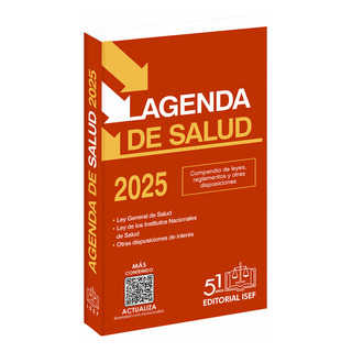 Agenda De Salud 2025, De Ediciones Fiscales Isef. Editorial Isef, Tapa Blanda, Edición 2025 En Español, 2025 Agenda De Salud 2025, De Ediciones Fiscales Isef. Editorial Isef, Tapa Blanda, Edición 2025 En Español, 2025