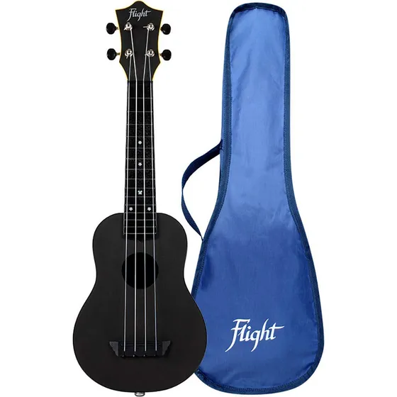Vuelo, 4 Cuerdas Electroacústico De Viaje Soprano Ukelele -