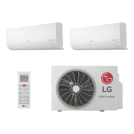 Ar Condicionado Bi Split Inverter LG 1x9000+1x12000 F