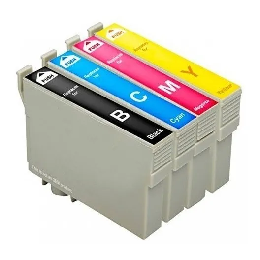 Pack 4 Cartuchos Compatibles Epson T25 Tx125 Tx133 Tx135 ...