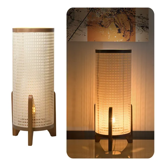 Luminária Chão Pedestal Piso Abajur Lustre Moderno Retrô