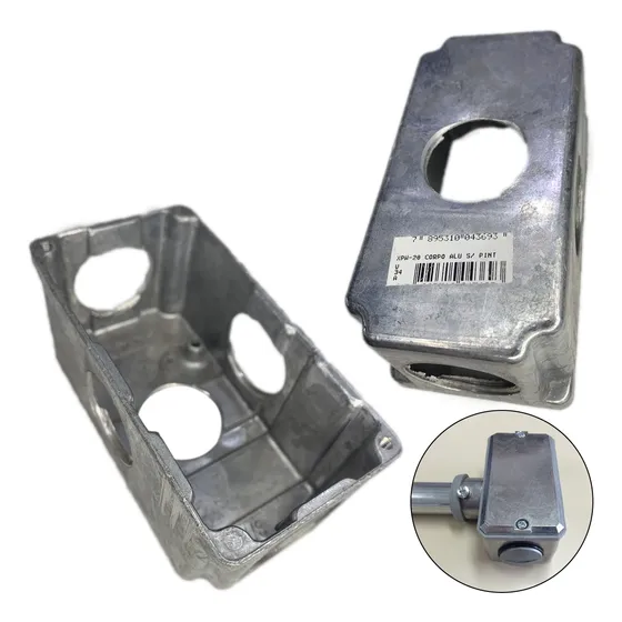 10 Condulete Aluminio 1  Polegada Wetzel Tipo X S/tampa