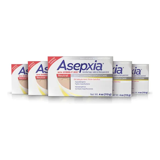 Barra Limpiadora Asepxia, Tratamiento Neutro Para El Acné, 1