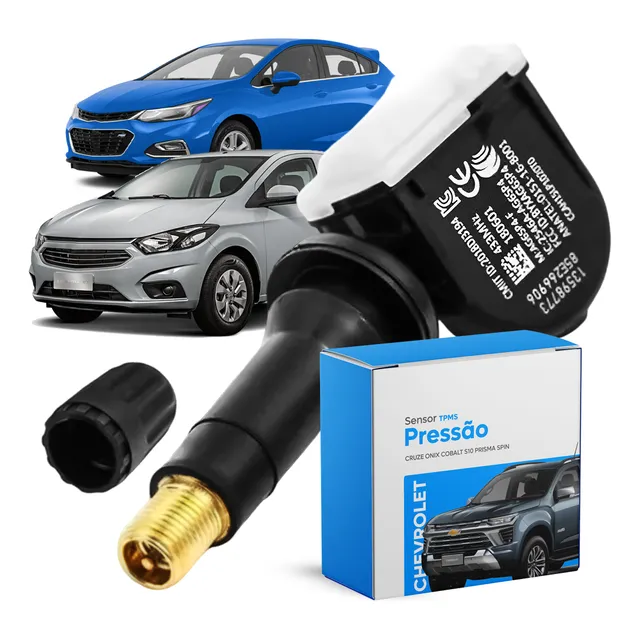 Sensor Pressão Tpms Pneu Cruze Onix Cobalt S10 Prisma Spin