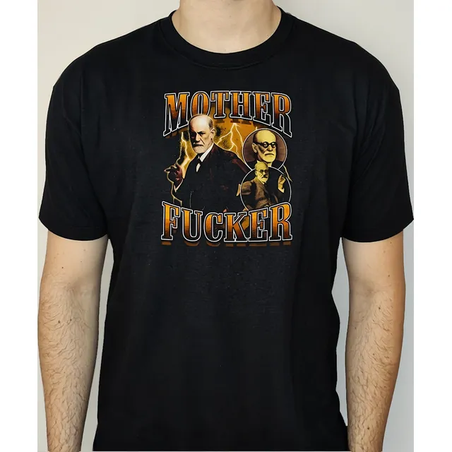 Remera Algodón Sigmund Freud - Psico Mother Aesthetic Unisex