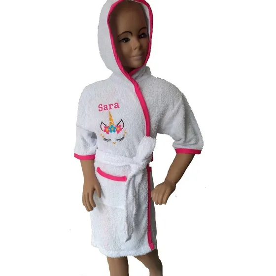 Salida De Baño En Toalla Infantil  Personalizada 
