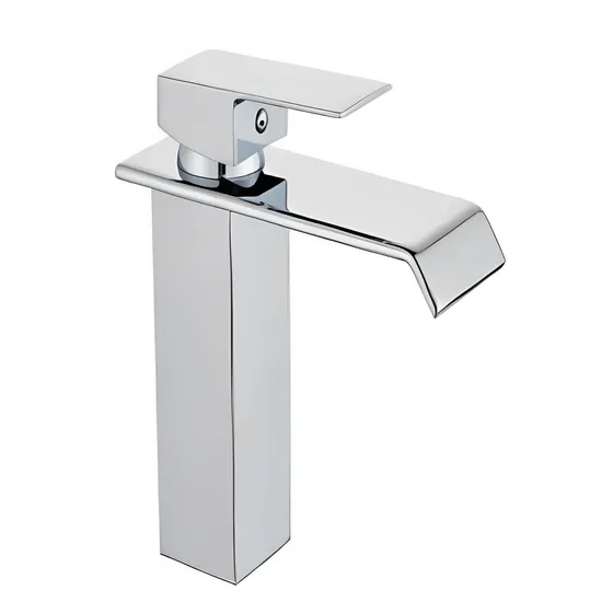 Griferia Acero  Para Lavamanos Agua Fria Y Caliente Gb-680