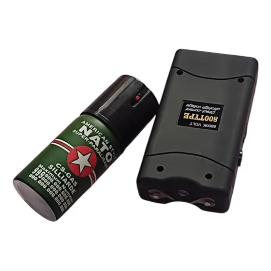 Gas Spray Pimienta T4ser Taban0 Electrico Defensa Personal