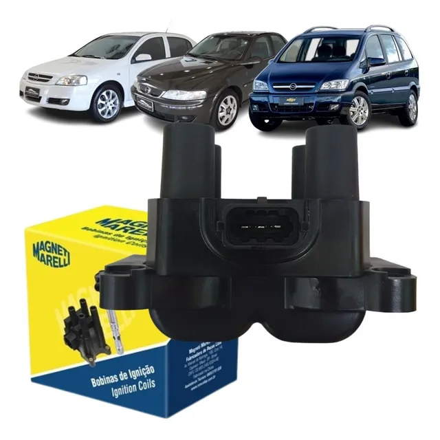 Bobina De Ignição Astra Vectra Zafira Magneti Marelli 