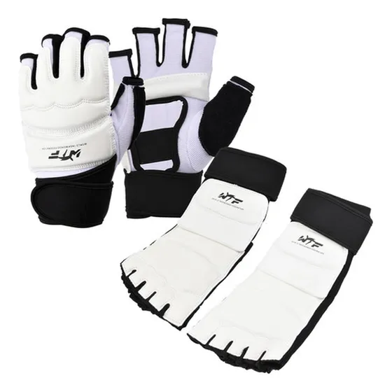 Guantes Y Empeineras De Entrenamiento De Taekwondo - Norplat