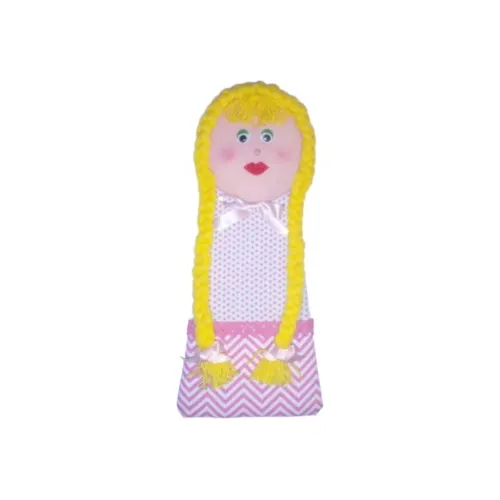 Muñeca Porta Coleros Broches Y Gomitas