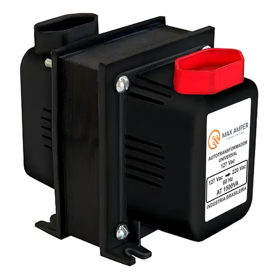 Auto Transformador 1500va 110v P/ 220v 220v P/ 110v Conversor Energia Max Amper