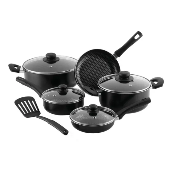 Bateria Juego De Ollas  Cocina Universal 10 Piezas Ultra