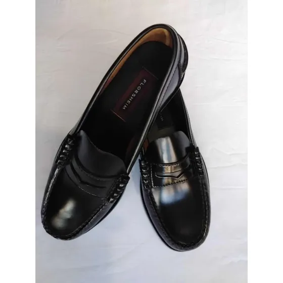 Zapatos Florsheim=negros= 7 Y 1/2 =3w= Originales=cual Fotos
