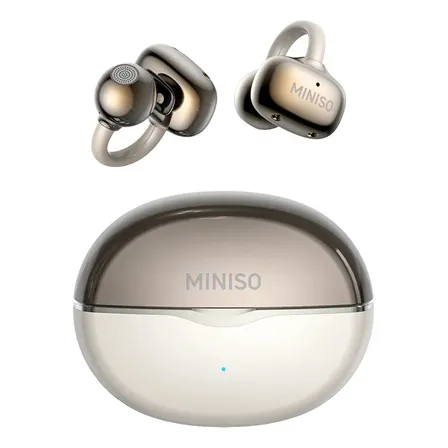 Audifonos Miniso Ms503 Ai Audifonos Traductores Color Blanco Auriculares Inalambricos Bluetooth 6.0 Resistente Al Agua Ipx5 Monitorización De La Frecuencia Cardíaca Audifonos