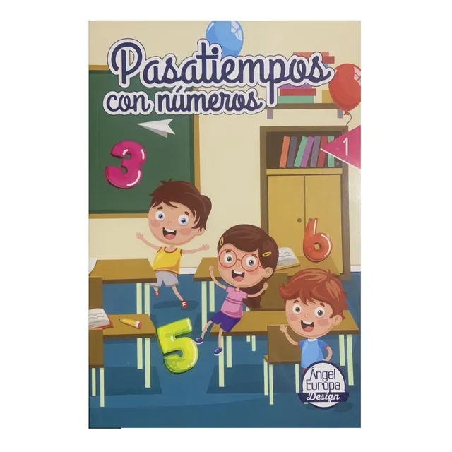 Pasatiempos Con Numeros - Editorial Angel Europa