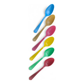 120pz Cuchara Cafetera Plástico Reutilizables De 15.5cm Surt 120pz Cuchara Cafetera Plástico Reutilizables De 15.5cm Surt