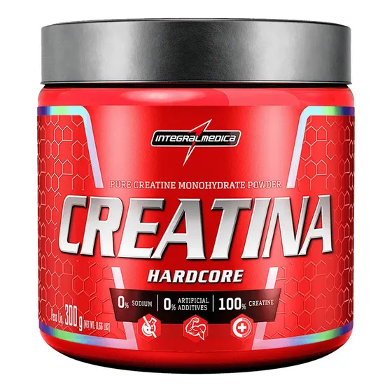 Creatina 100% Pura 300g Integralmedica - Força e Performance