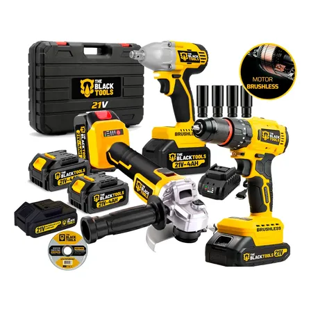 Kit Multi Ferramentas Profissional Brushless Com Acessórios