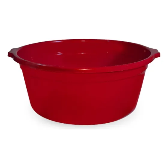 Fuenton Reforzado Redondo Plastico 35l Deses Color Rojo