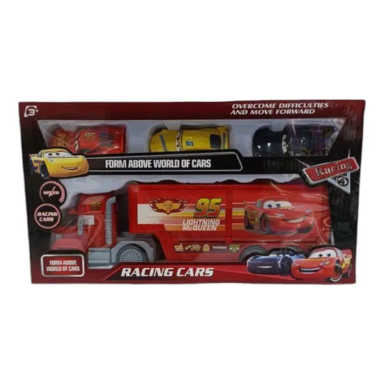 Set De Carros Cars De Cuatro Pzs