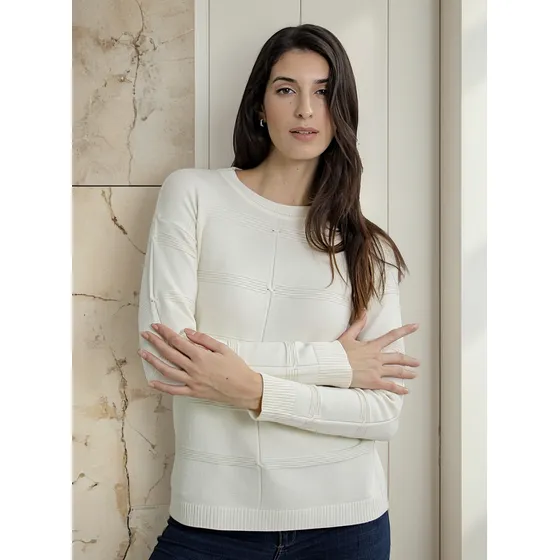 Sweater Cuello Redondo Mari Juniper Knitwear Mujer