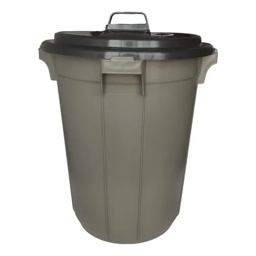 Bote De Basura Rectangular Negro 13l Con Tapa Balancín | MercadoLibre