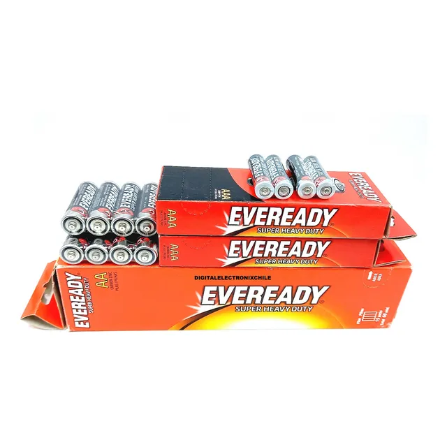 Caja Eveready 48aaa + 52aa 1.5v Total 100 Unidades