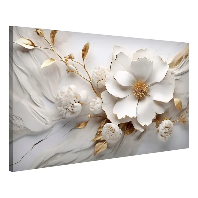 Cuadro Decorativo Flores Finder Decor 120x80 Cm.