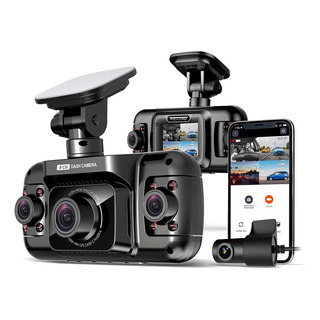 Rexingusa R4 - Dash Cam De 4 Canales Con Resolución De 10... Rexingusa R4 - Dash Cam De 4 Canales Con Resolución De 10...