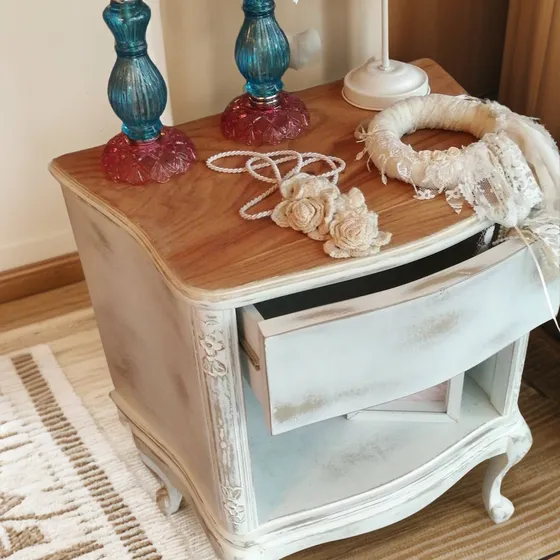 Mesa De Luz Estilo Luis Xv Y Xvi