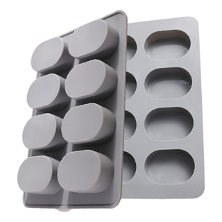 Molde De Silicona Para Jabón De Forma Ovalada Hecho En Casa, Molde De Silicona Para Jabón De Forma Ovalada Hecho En Casa,
