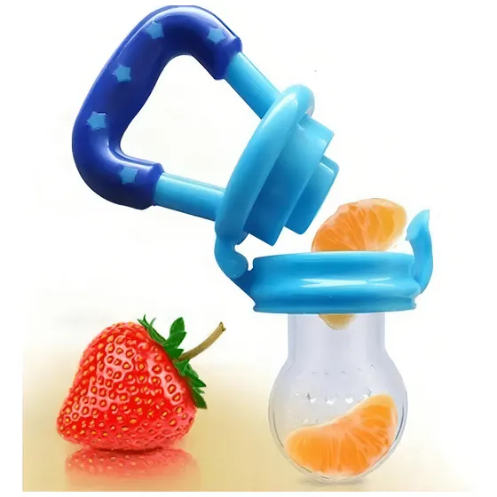 Introducción al chupete alimentador de silicona para dentición para bebés