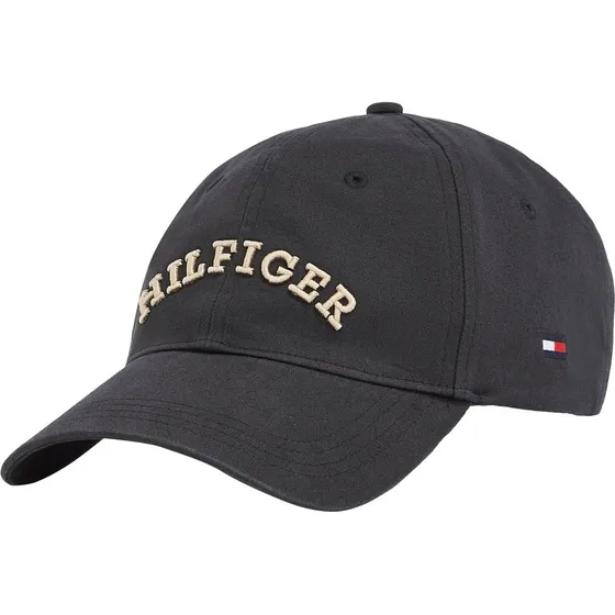 Gorra Negra De Béisbol Con Logo Del Monotipo  Tommy Hilfiger